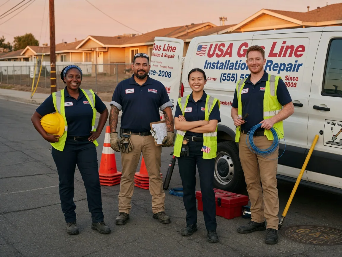 Gas Line Installation company in Paloma, IL